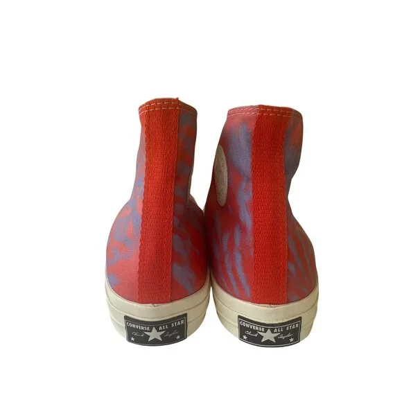 Converse Chuck Taylor All Star Red & Blue Tie-Dye High-Top Sneakers Size 13Men - Picture 5 of 8